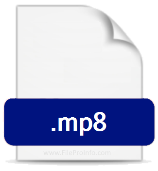 .MP8 file extension.