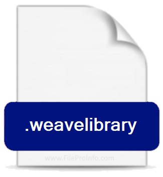 .WEAVELIBRARY file extension.